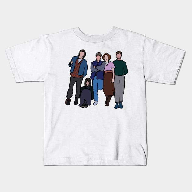 The Breakfast Club Kids T-Shirt by minimalistuff